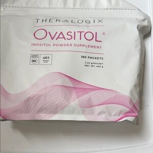 Powder Supplement Pouch with Pink Wave Design